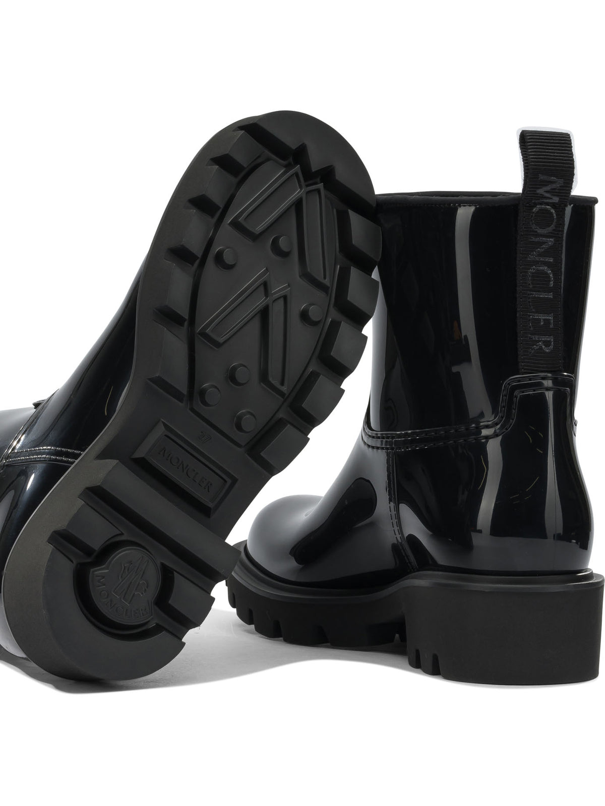 Moncler "Kickstream" rain boots - Black