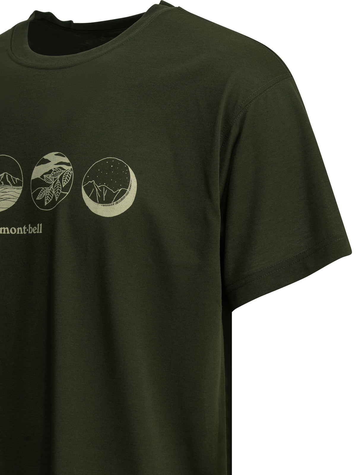Montbell T-shirts - Green