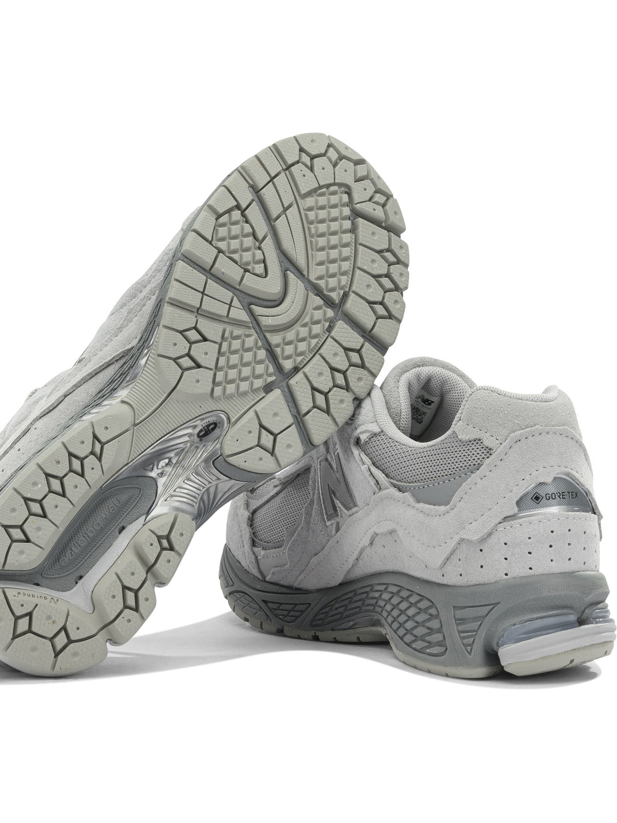 New Balance "U2002DX Protection Pac" Low Sneaker - Grey