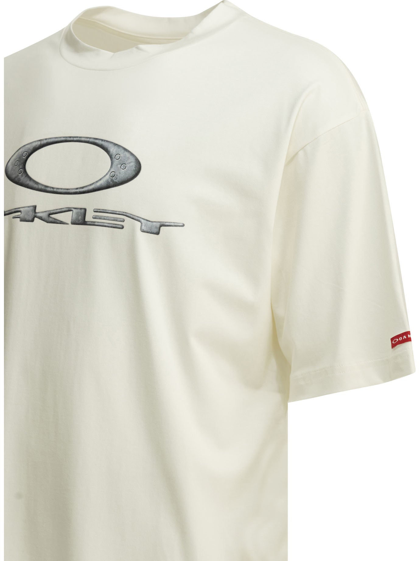 Oakley "New Retro Tee X-Metal 3.0" Crew-neck T-shirt - White
