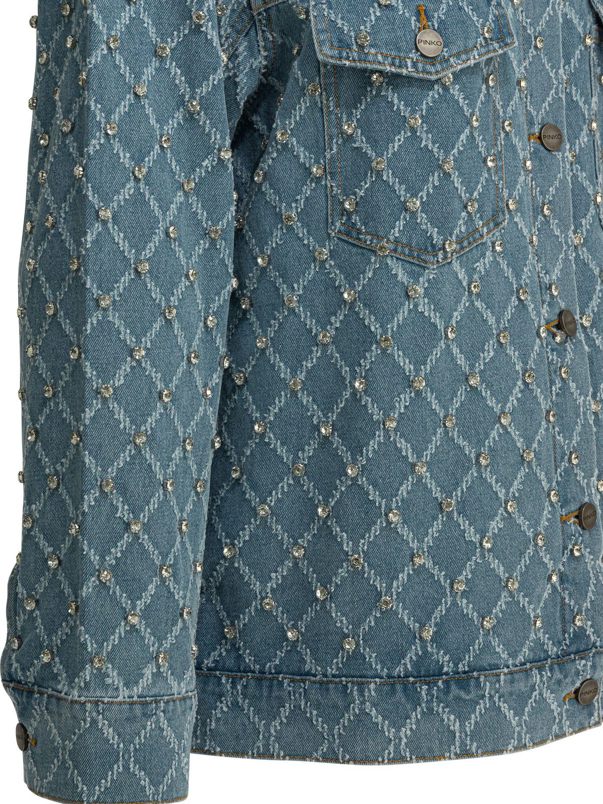 Pinko Jackets & Coats - Light Blue