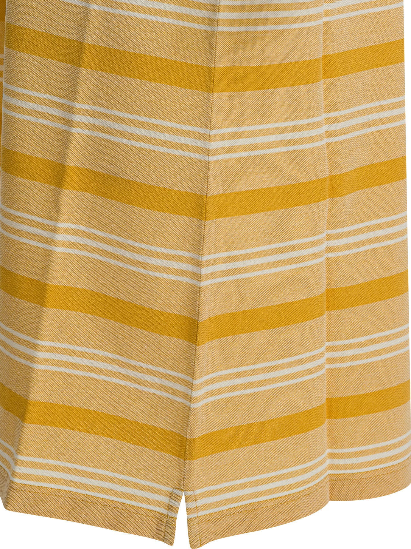 Prada Polo dress with logo - Yellow