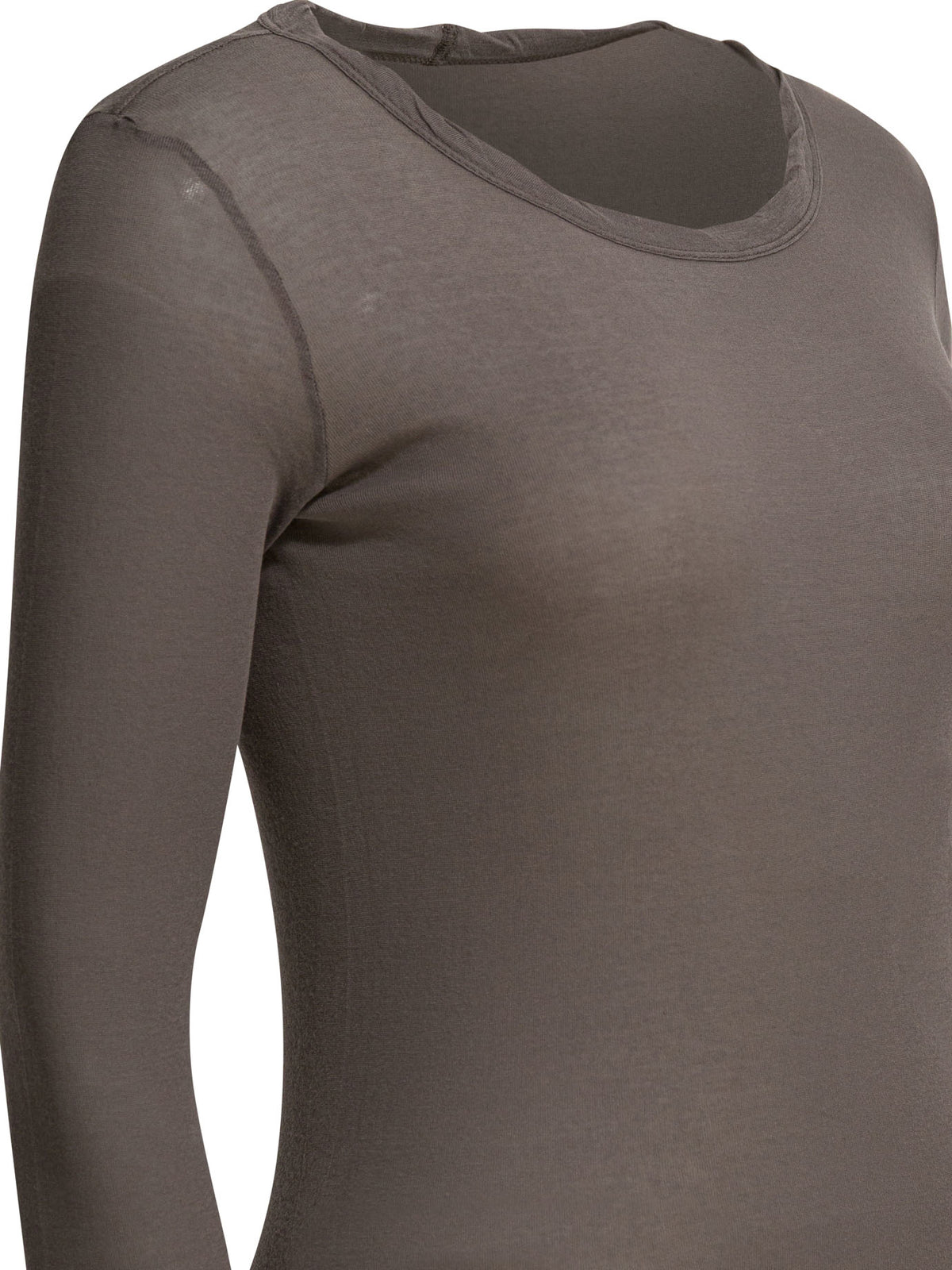 Rick Owens Cotton midi dress - Brown