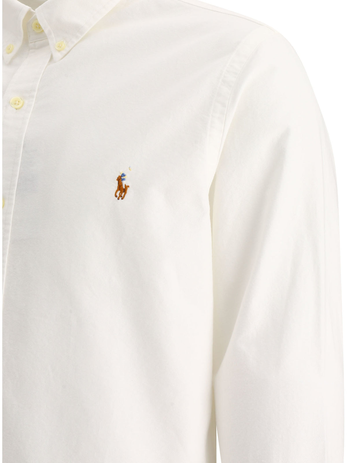 Polo Ralph Lauren "Oxford" Custom-fit casual shirt - White