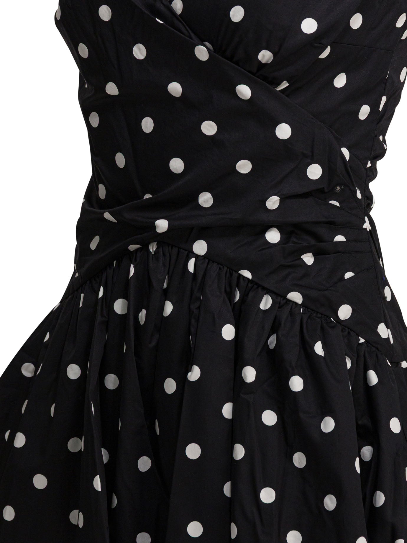 Self-Portrait Short flared dress - Black