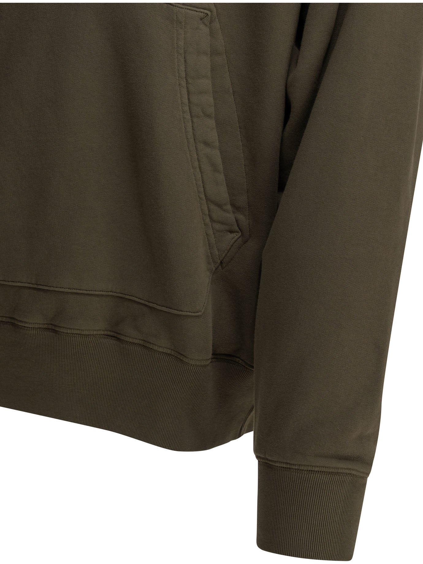 Stone Island Hoodie with logo - Brown