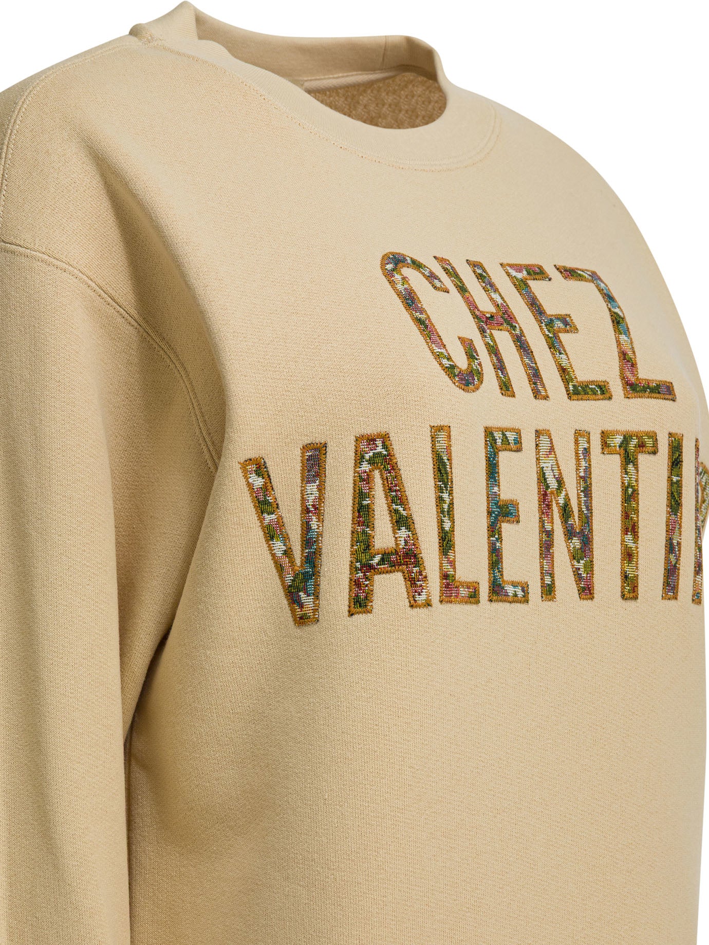 Valentino "Chez Valentino" crewneck sweatshirt - Beige