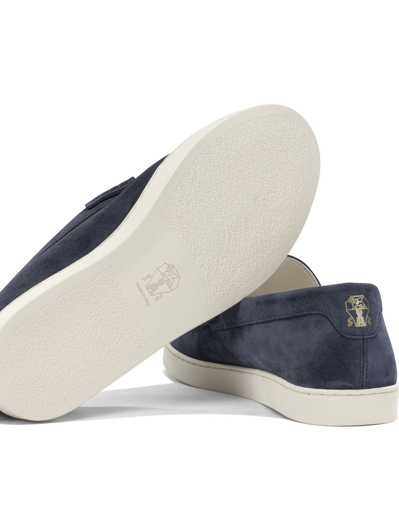 Brunello Cucinelli Suede loafers - Blue