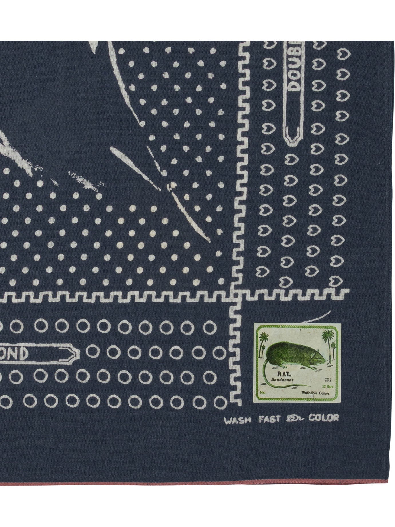 Kapital "Fastcolor Selvedge" Bandana - Blue