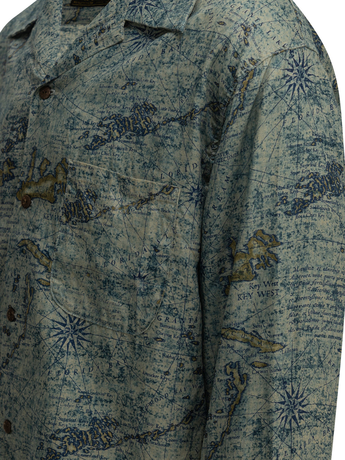 Kapital "Key West" Casual Shirt - Blue