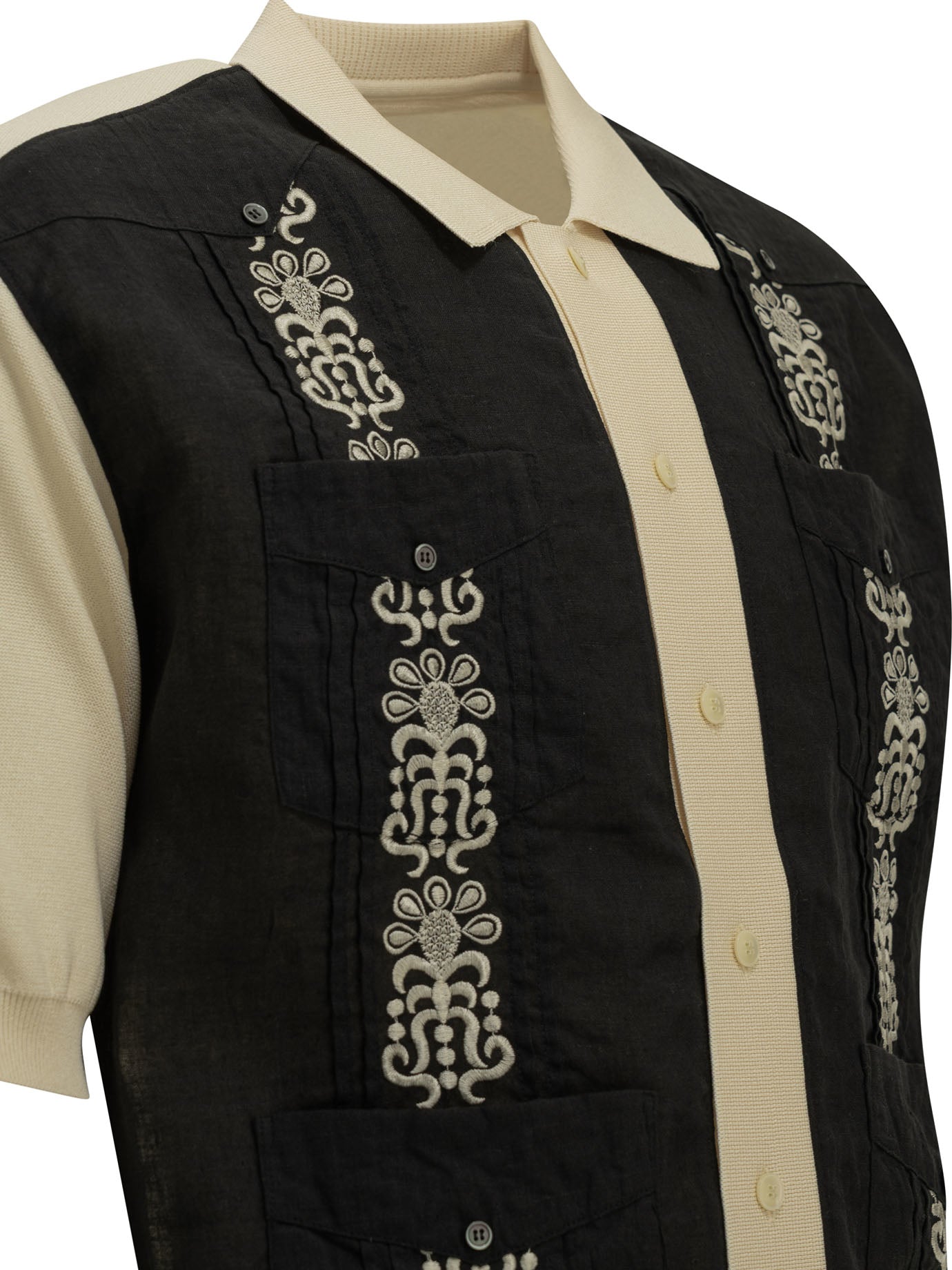 Kapital "Cuba" Casual Shirt - Black