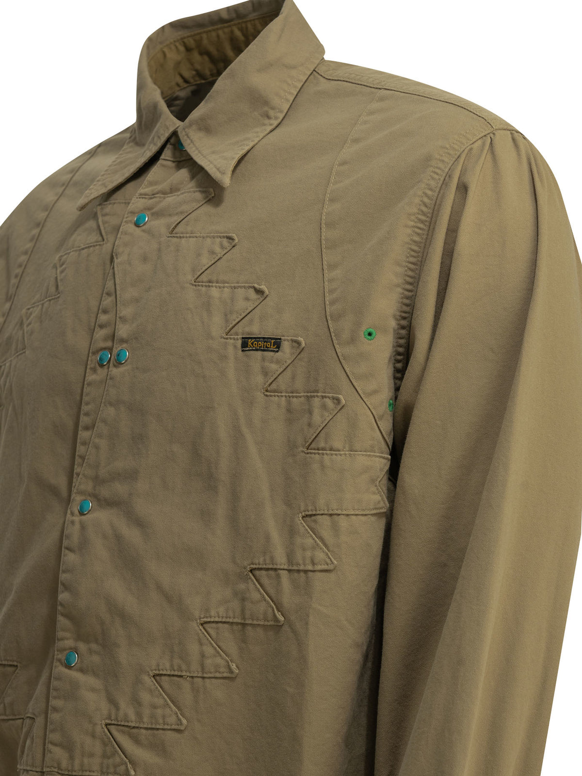Kapital "Thunderbird Husky" Casual Shirt - Beige