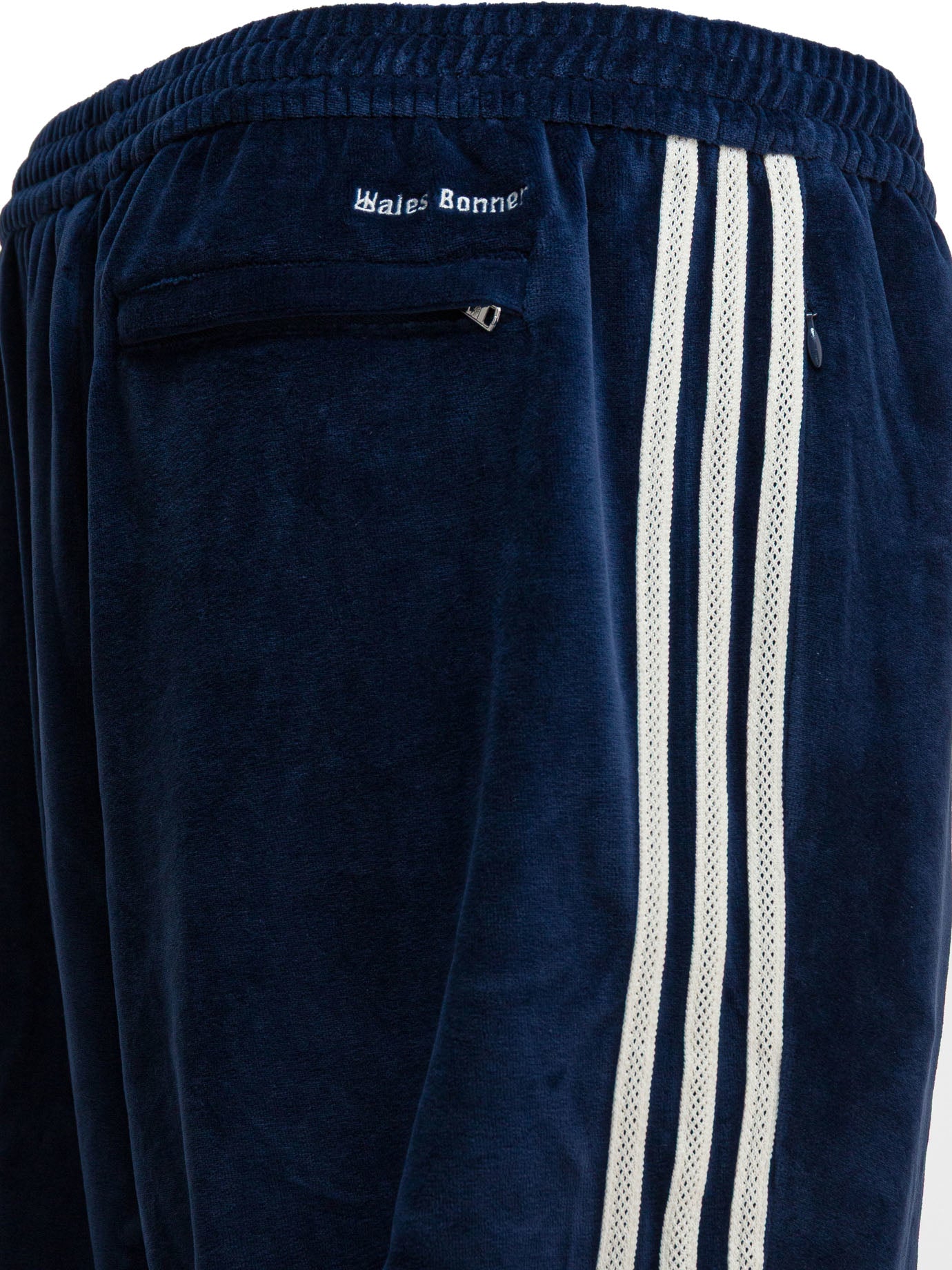 Adidas Originals "Wales Bonner Velour" sport pants - Blue