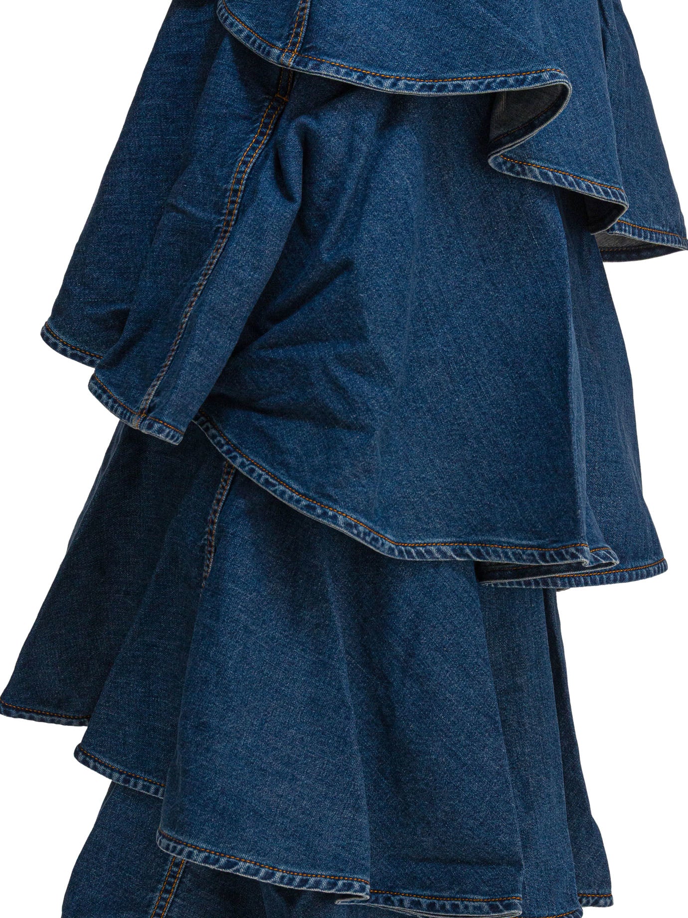 AlaïA Spiral skirt - Blue