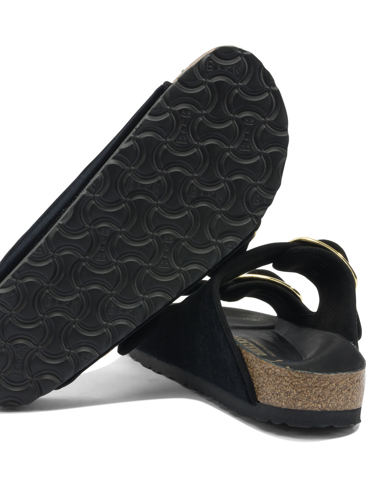 Birkenstock "Arizona Big Buckle" low sandals - Black