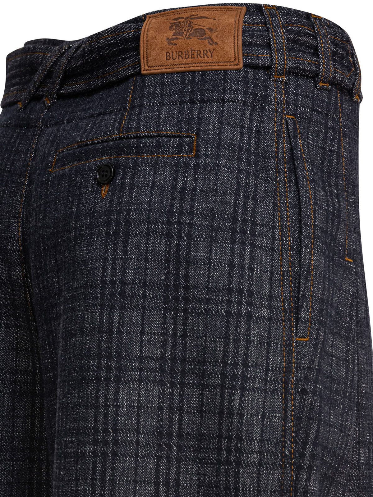 Burberry "Check" Jeans - Blue