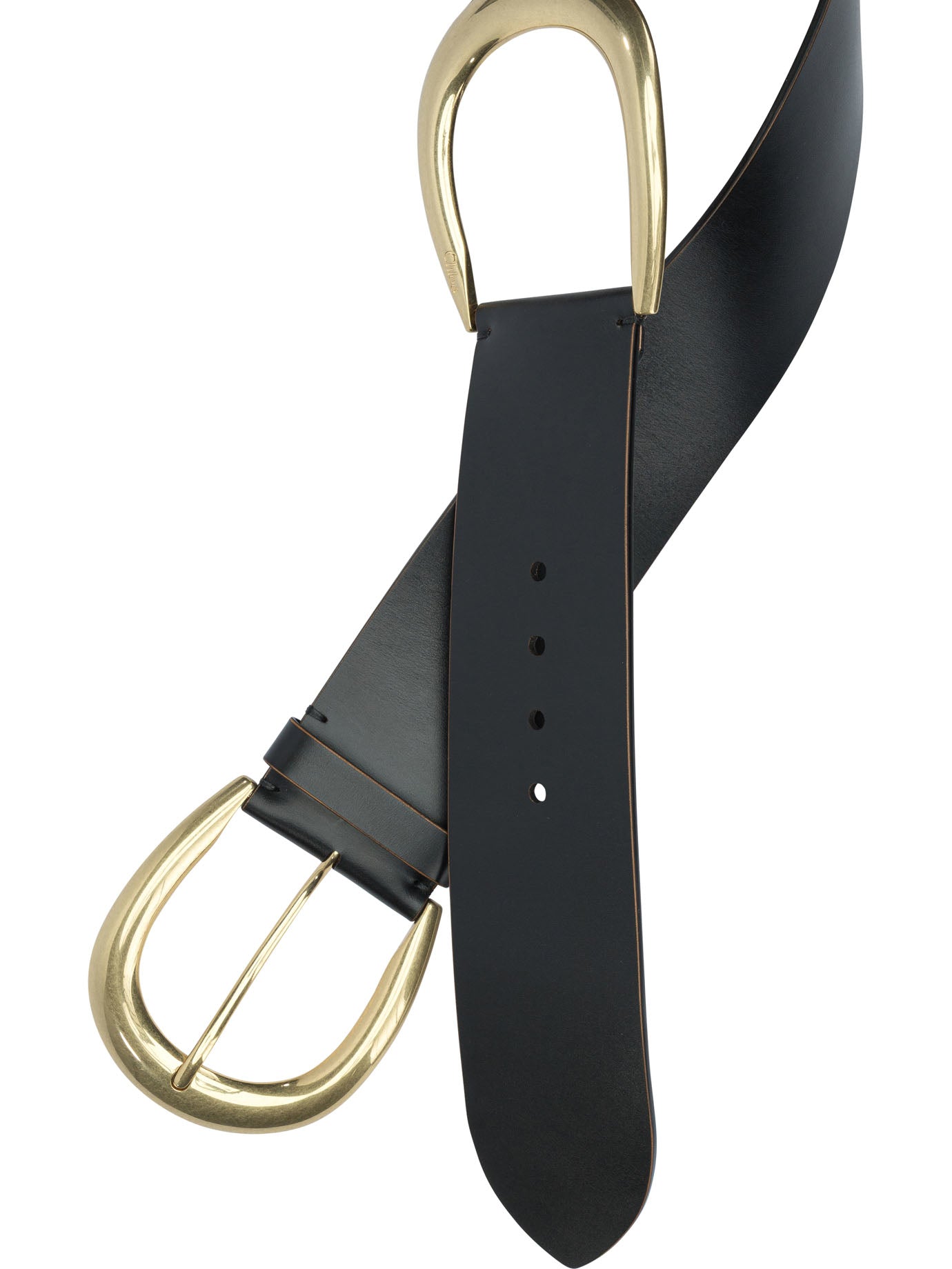Chloé "Anita" Leather belt - Black
