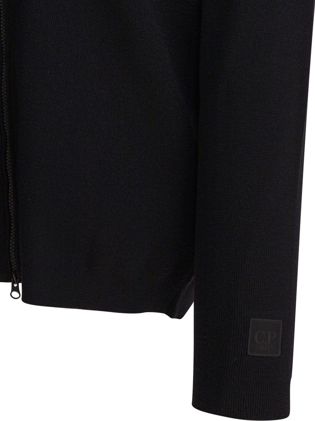 C.P. Company Zipper Sweater - Black