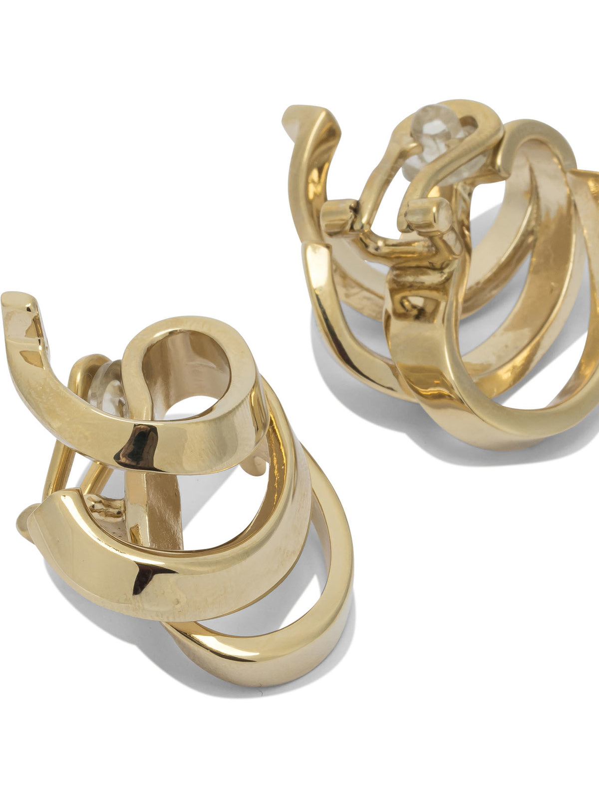 Ferragamo "Leafbig" earrings - Gold
