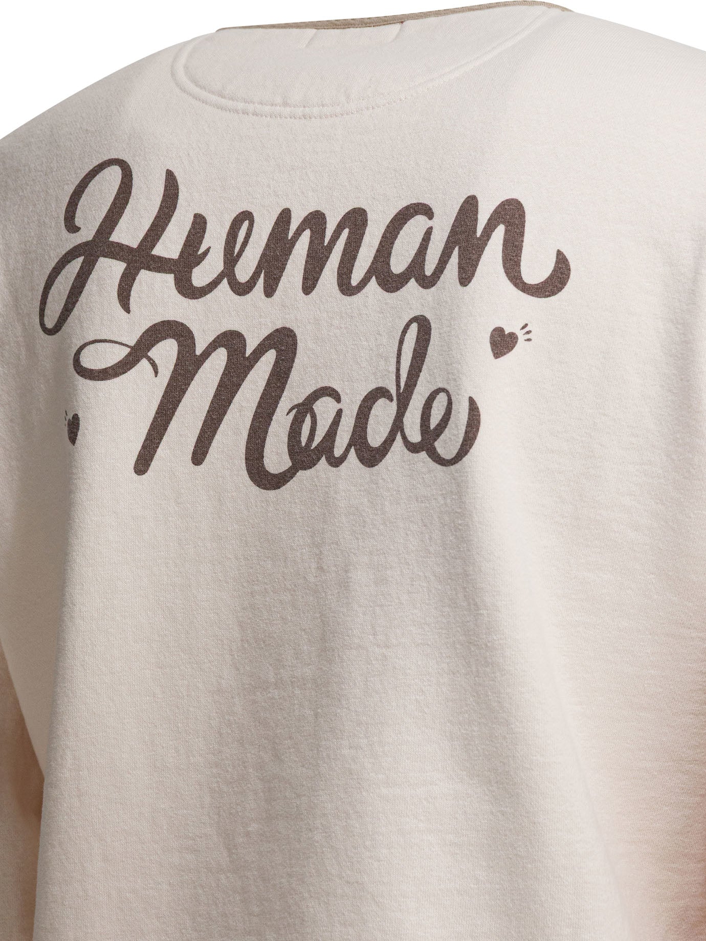 Human Made "Henley" Sweatshirt - White