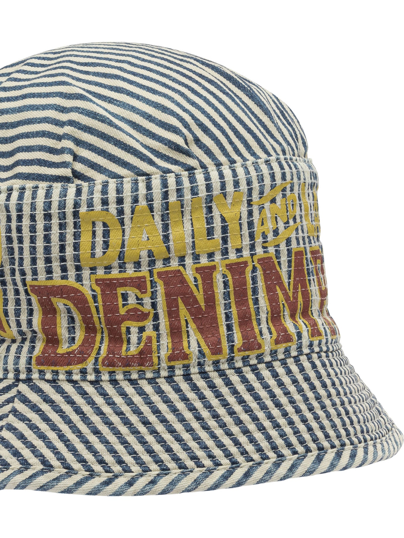 Kapital "Laundry" bucket hat - White