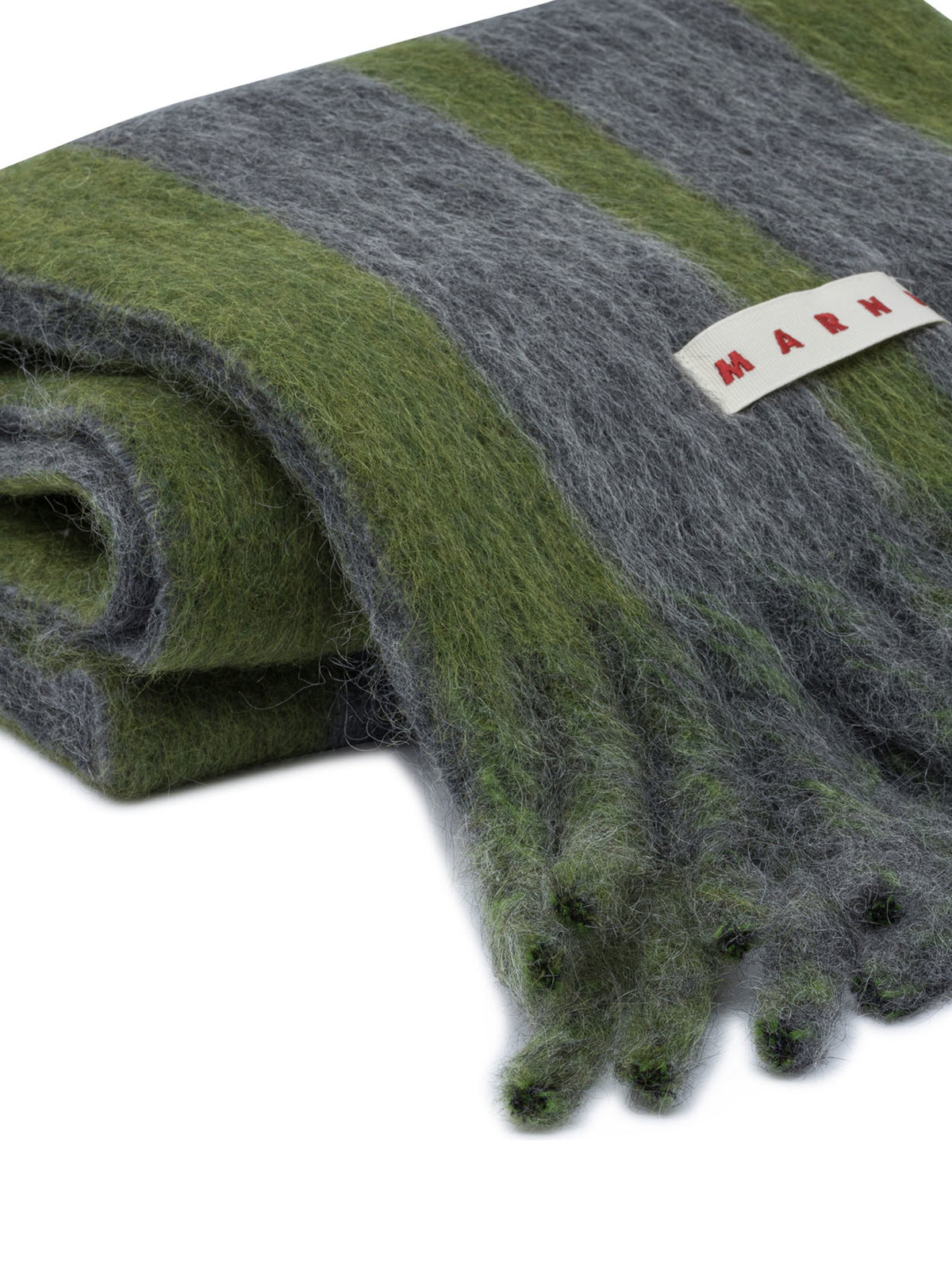 Marni Wool and mohair scarf - Grey