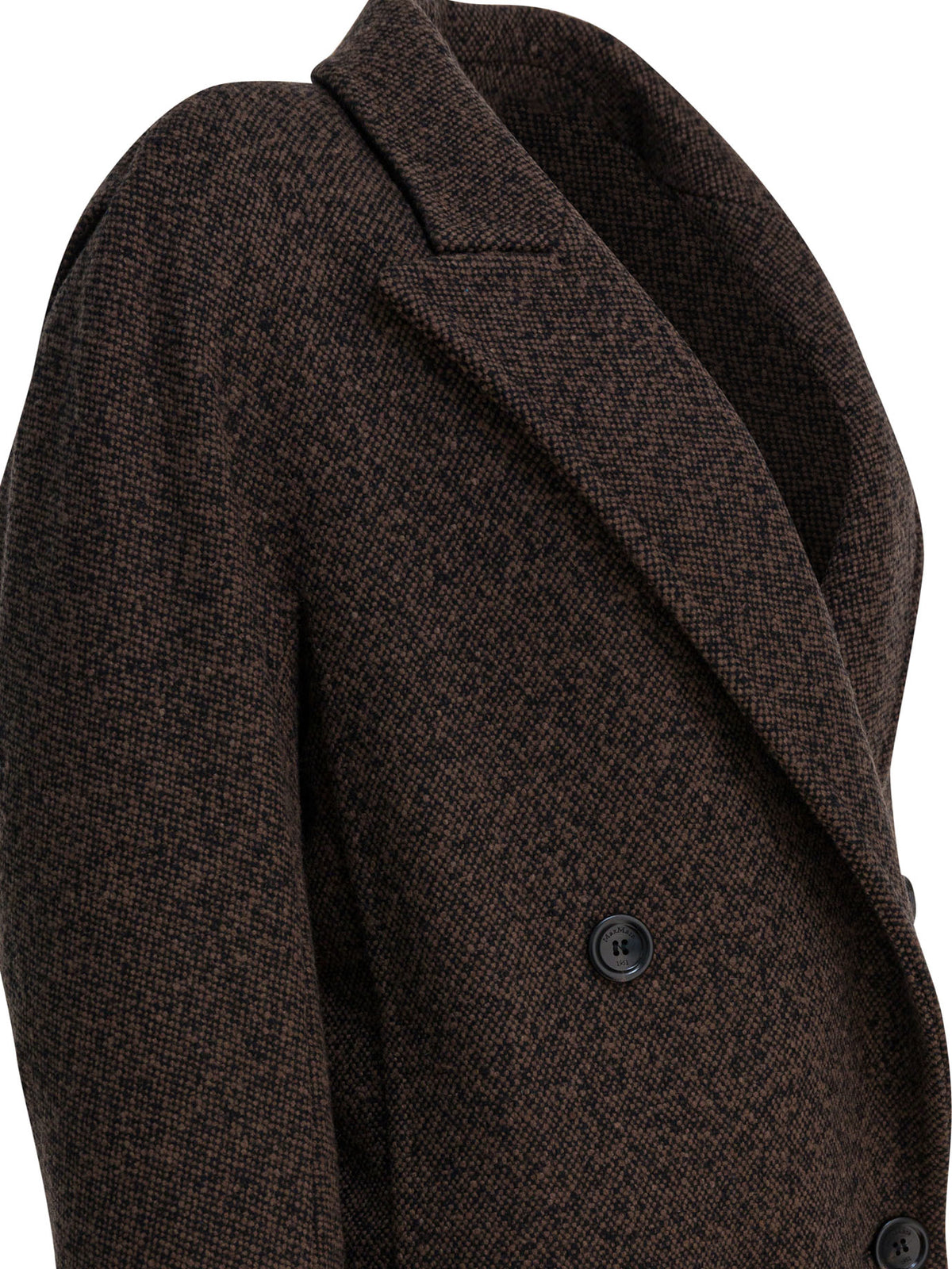 Max Mara Long wool coat - Black
