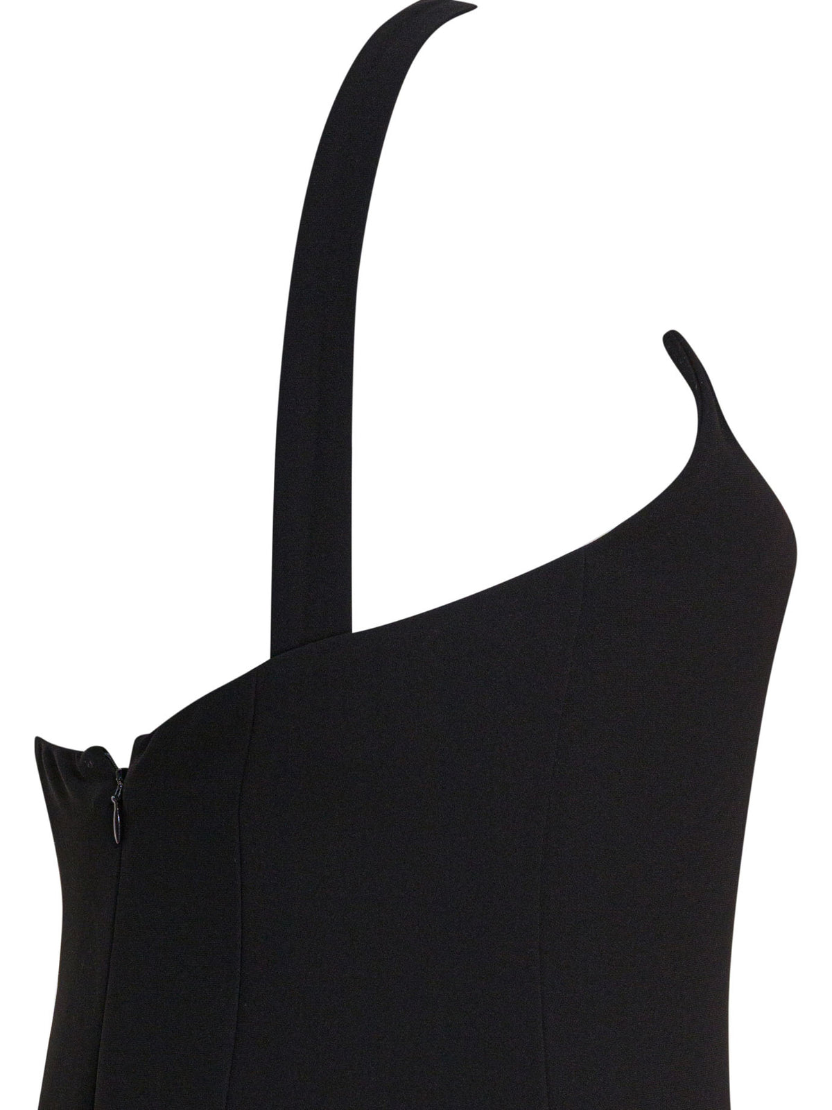 Max Mara Pianoforte Jumpsuit with bow and zipper - Black