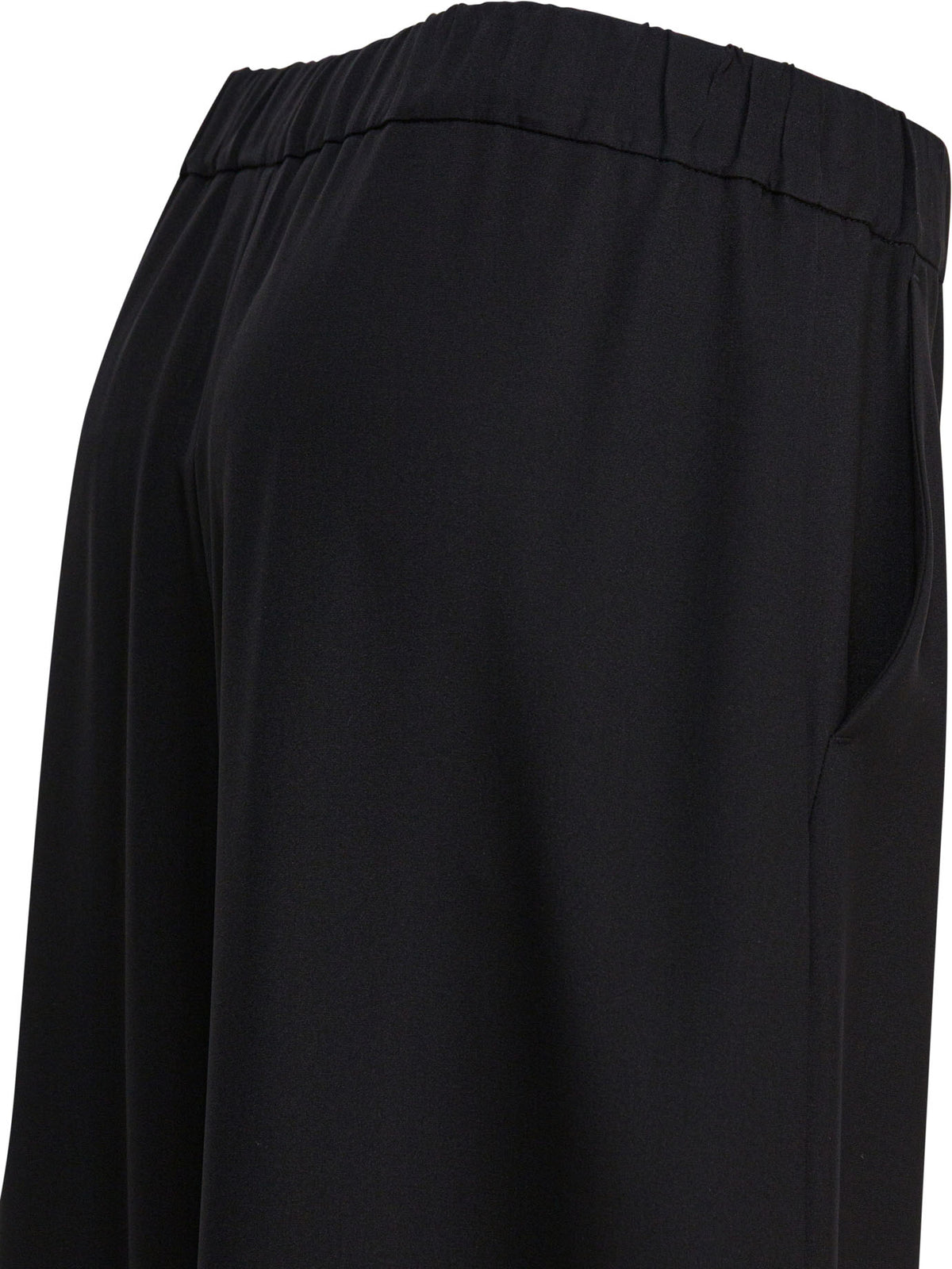 Max Mara Pure Wide silk pants - Black