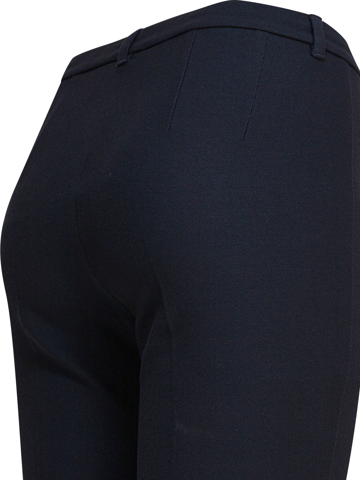 Max Mara Studio Stretch cotton blend pants - Blue