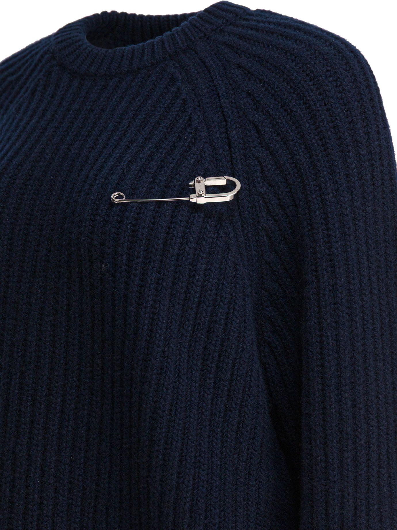 Prada Virgin wool and cashmere sweater - Blue