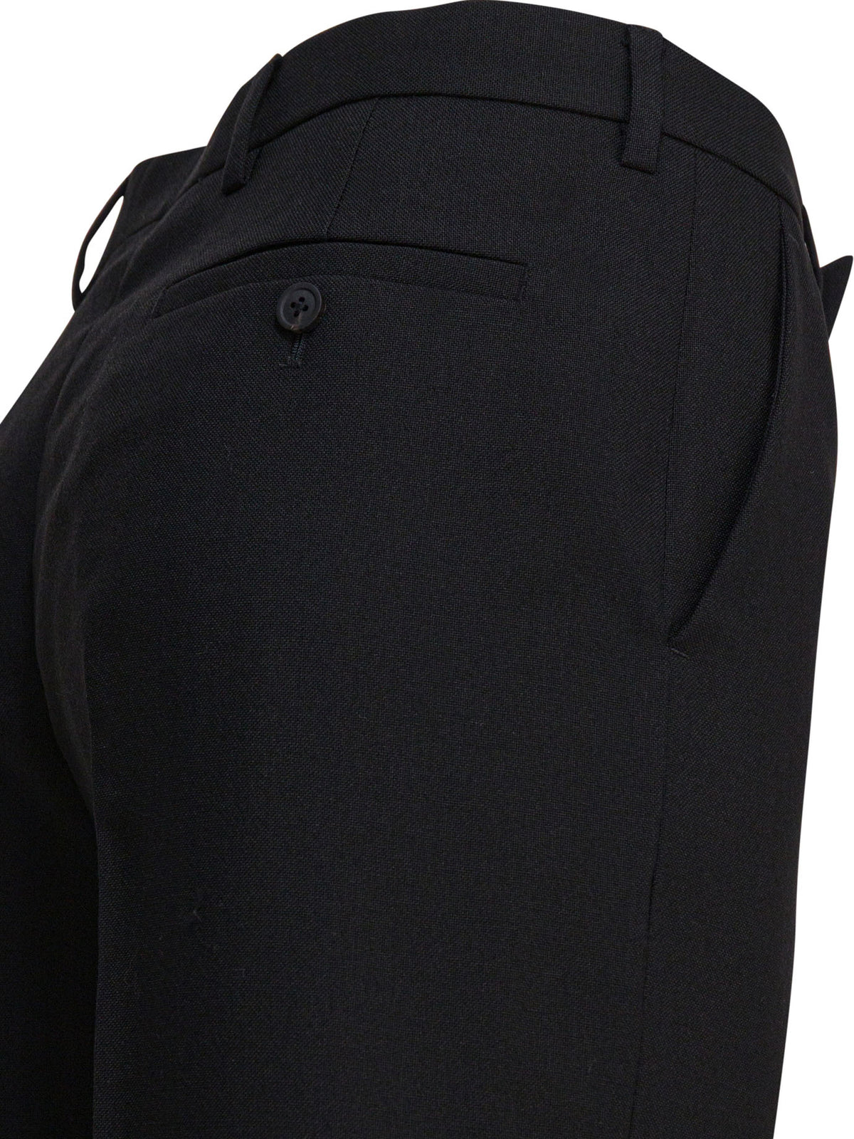 Rick Owens Wool pinstripe pants - Black