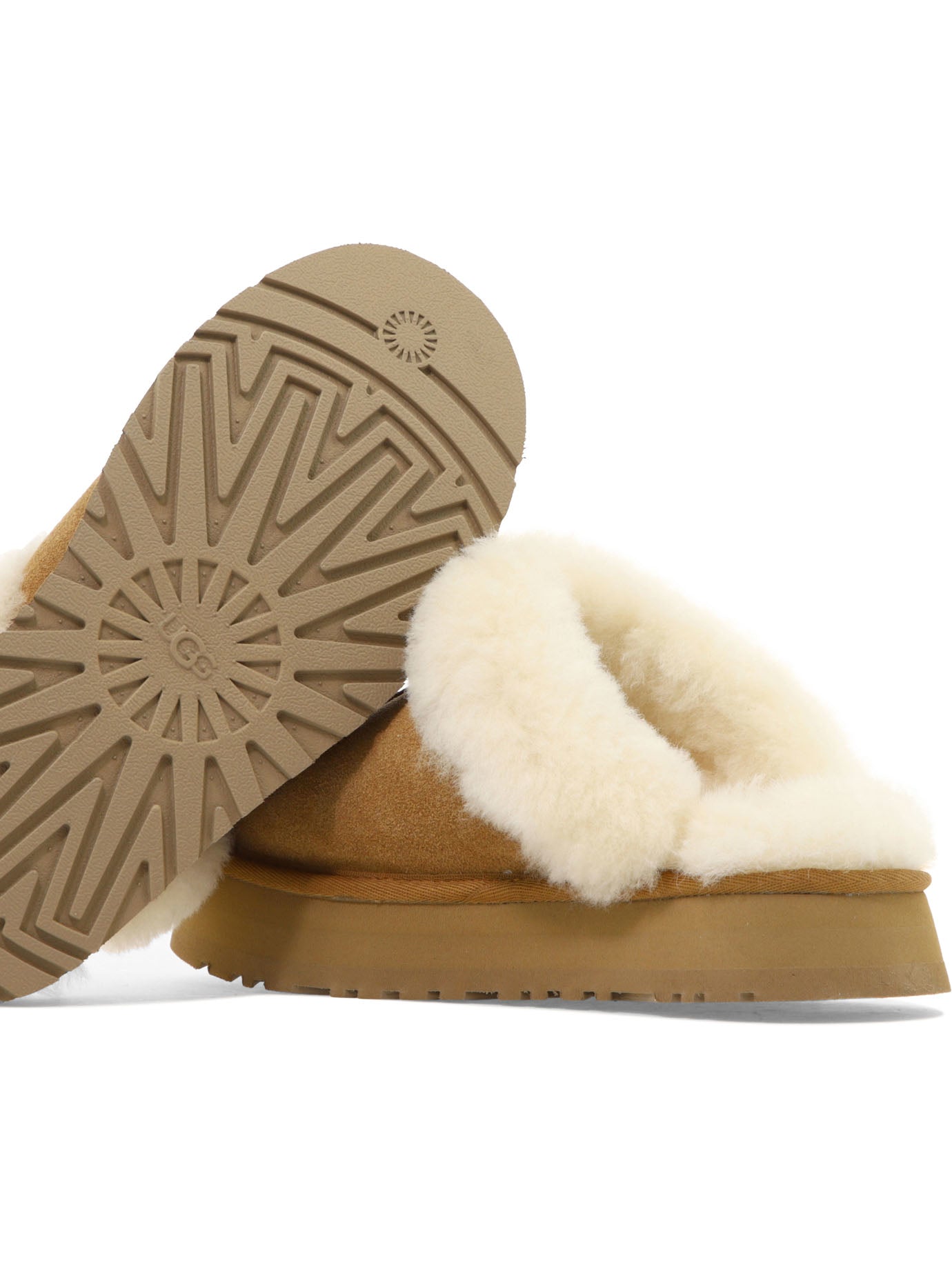 Ugg "Disquette" Slippers - Brown