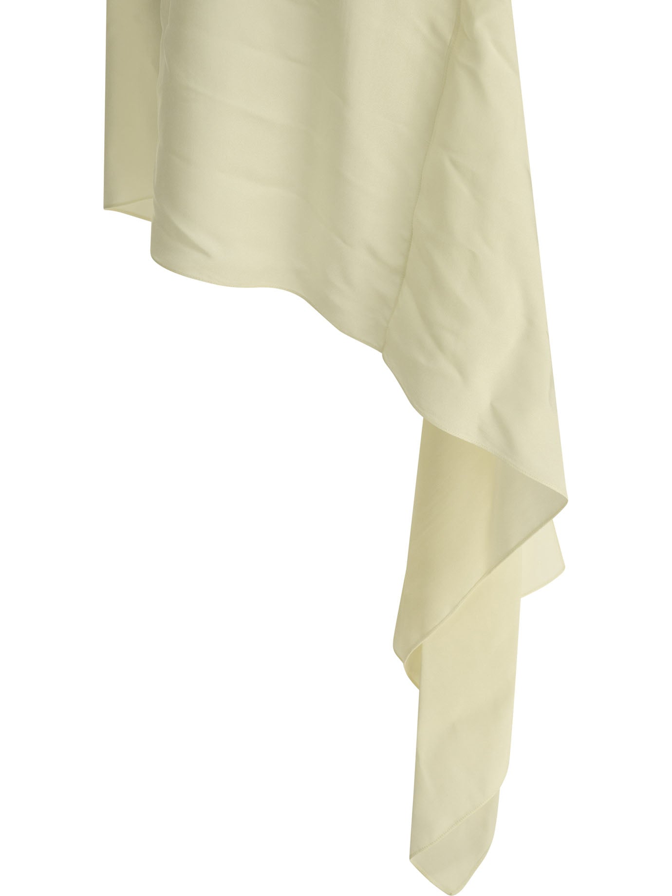 AlaïA Asymmetrical Short Dress - White