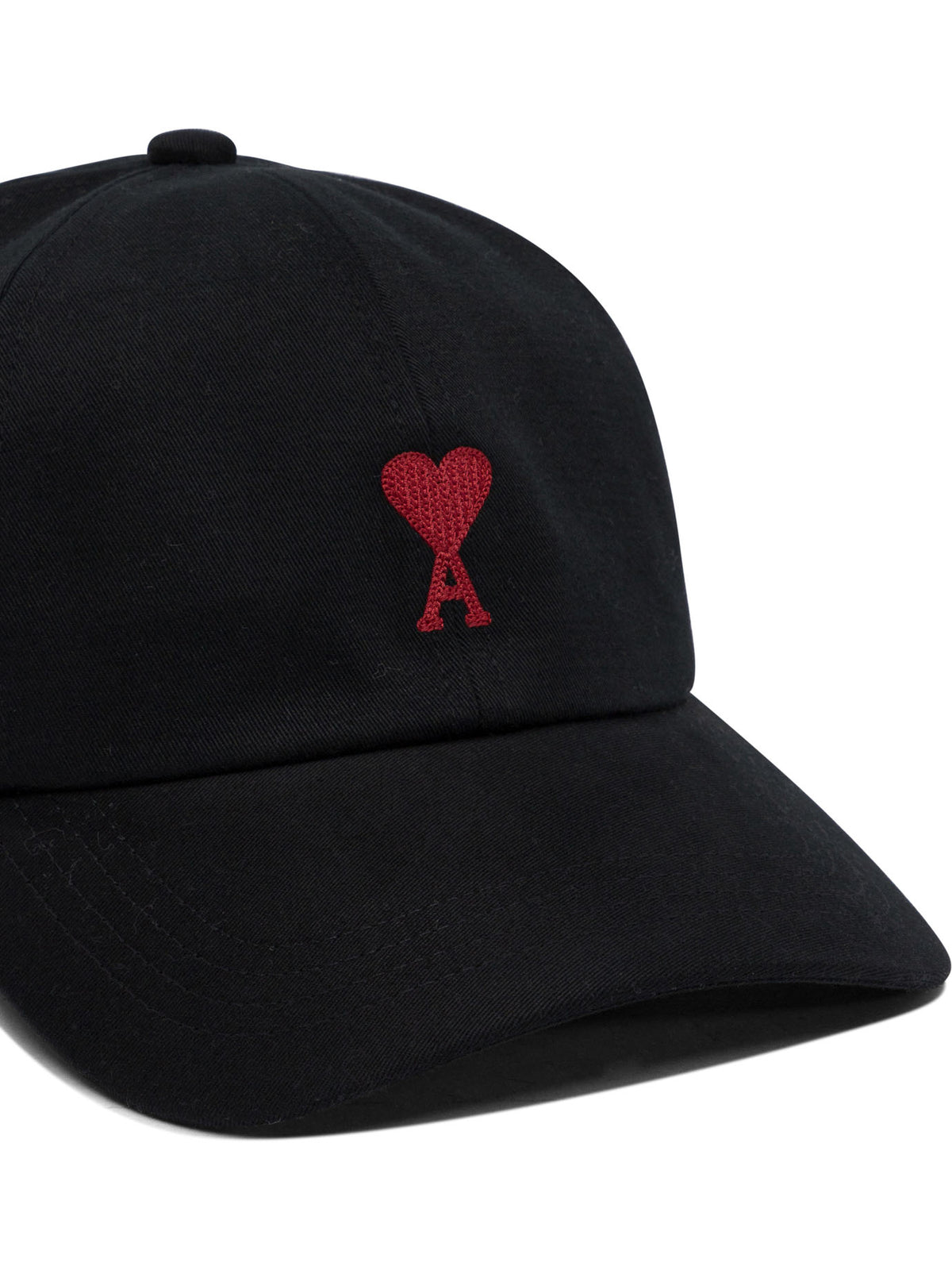 Ami Paris "Ami De Cœur" Baseball Cap - Black