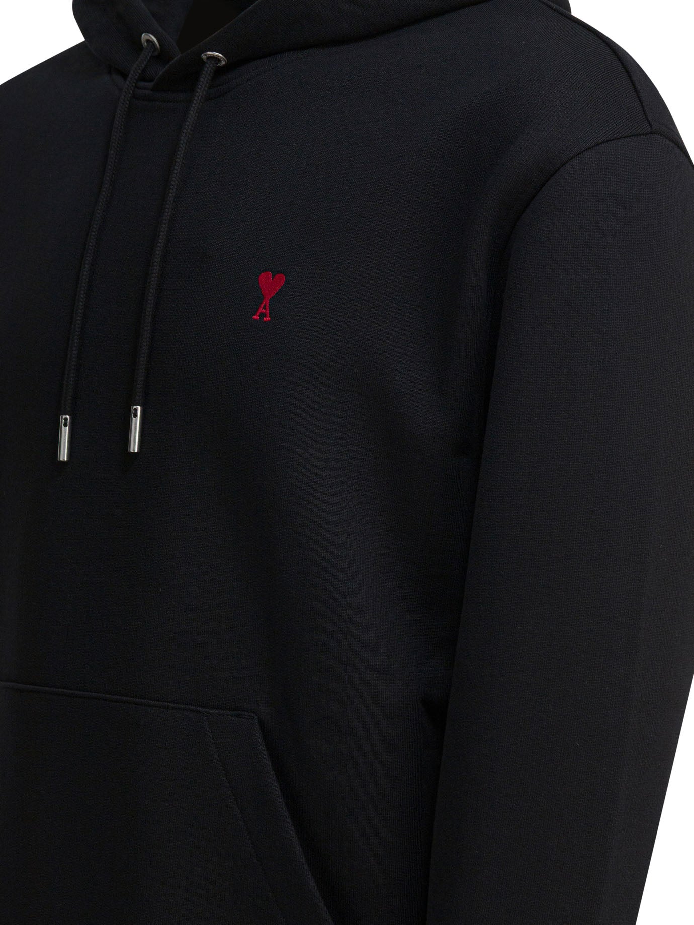 Ami Paris "Ami de Coeur" hoodie - Black