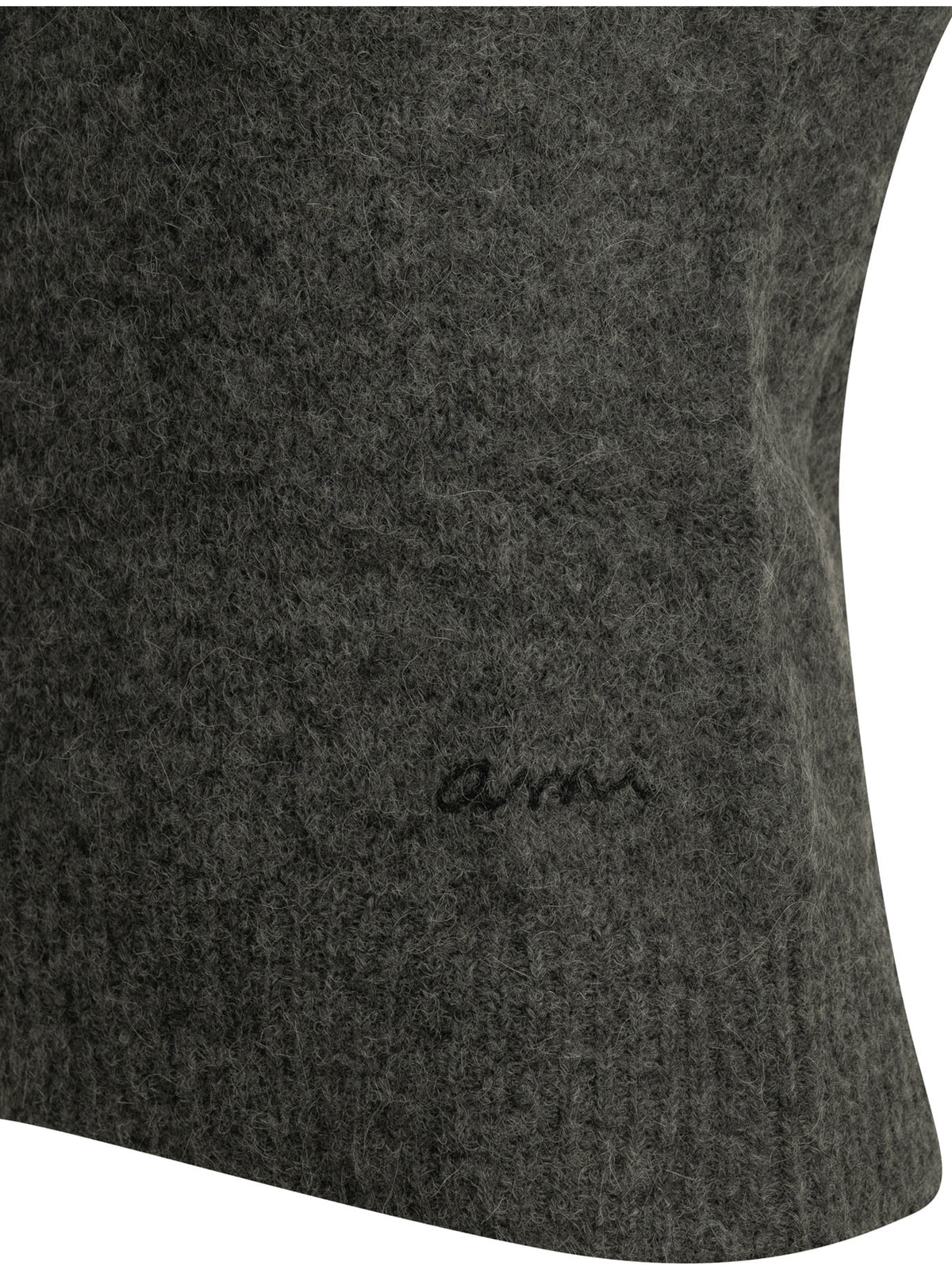 Ami Paris Logo Vest - Grey