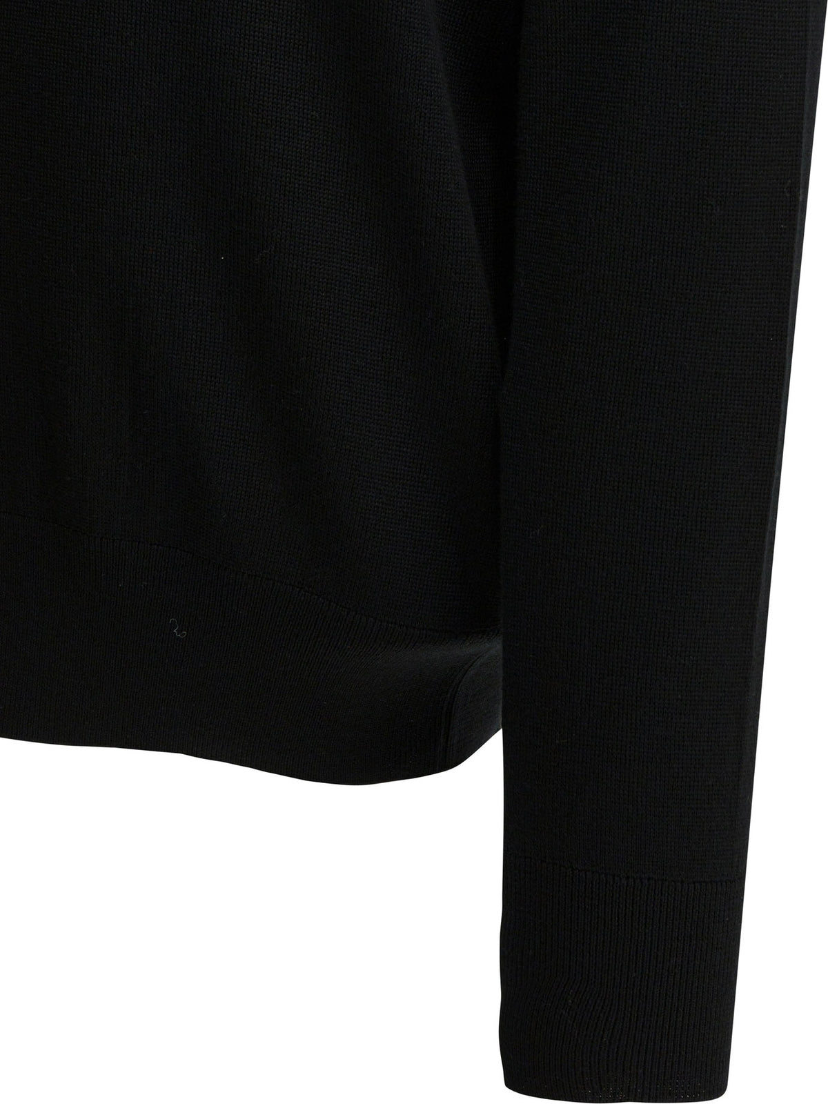 Ami Paris Wool crewneck sweater - Black