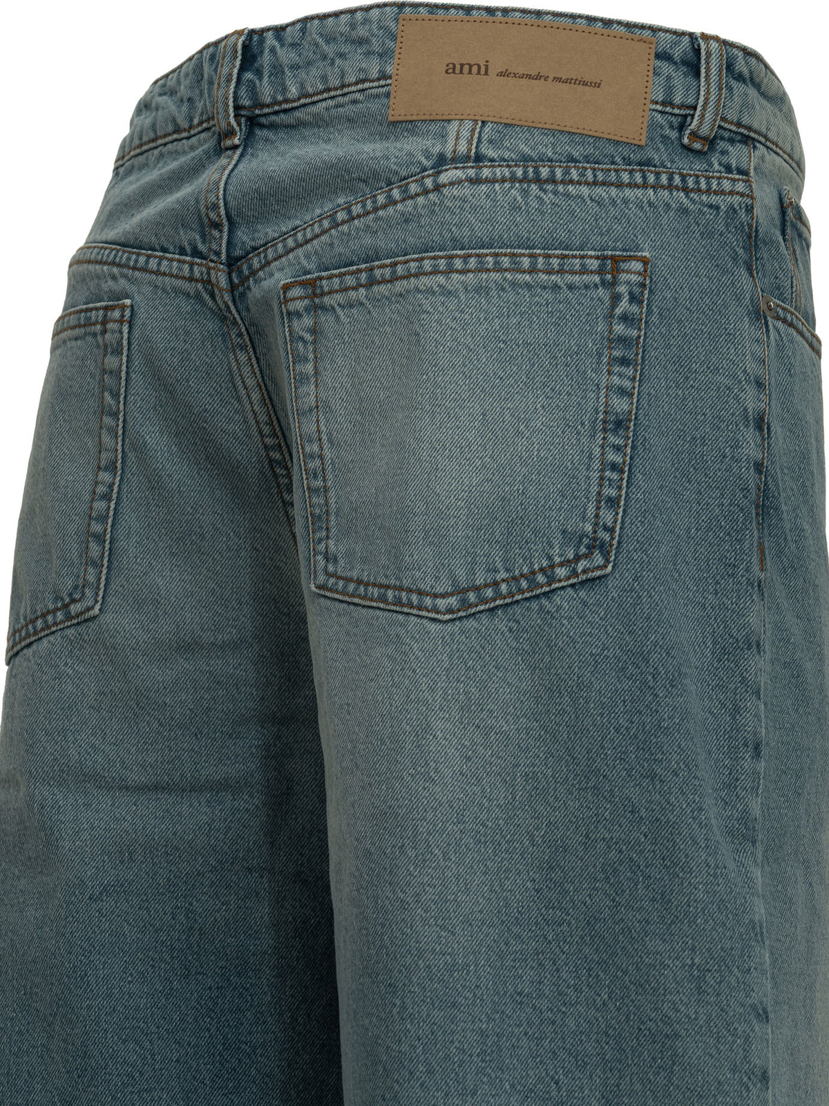 Ami Paris Wide-leg jeans - Light Blue