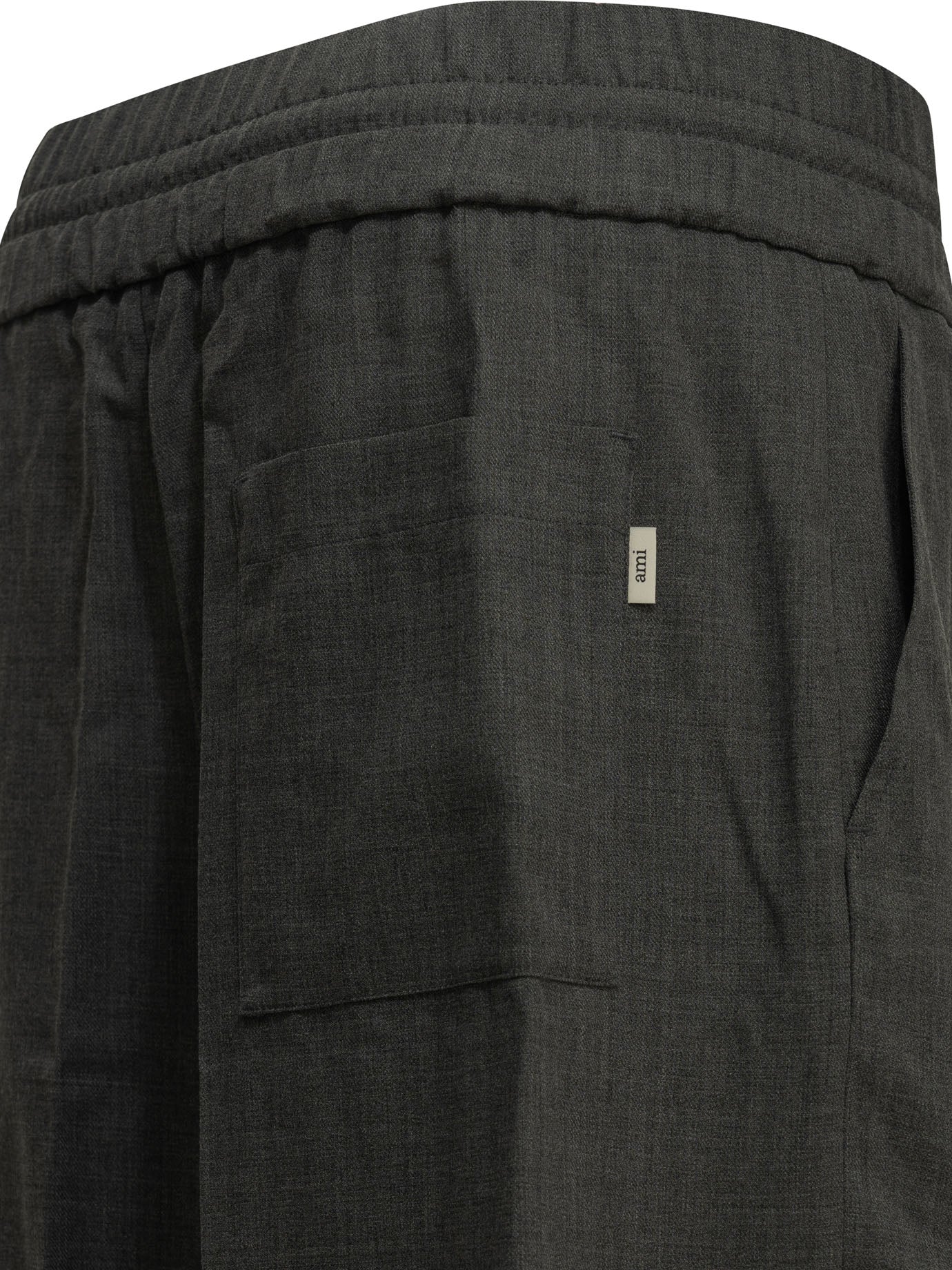 Ami Paris Casual wool pants - Grey