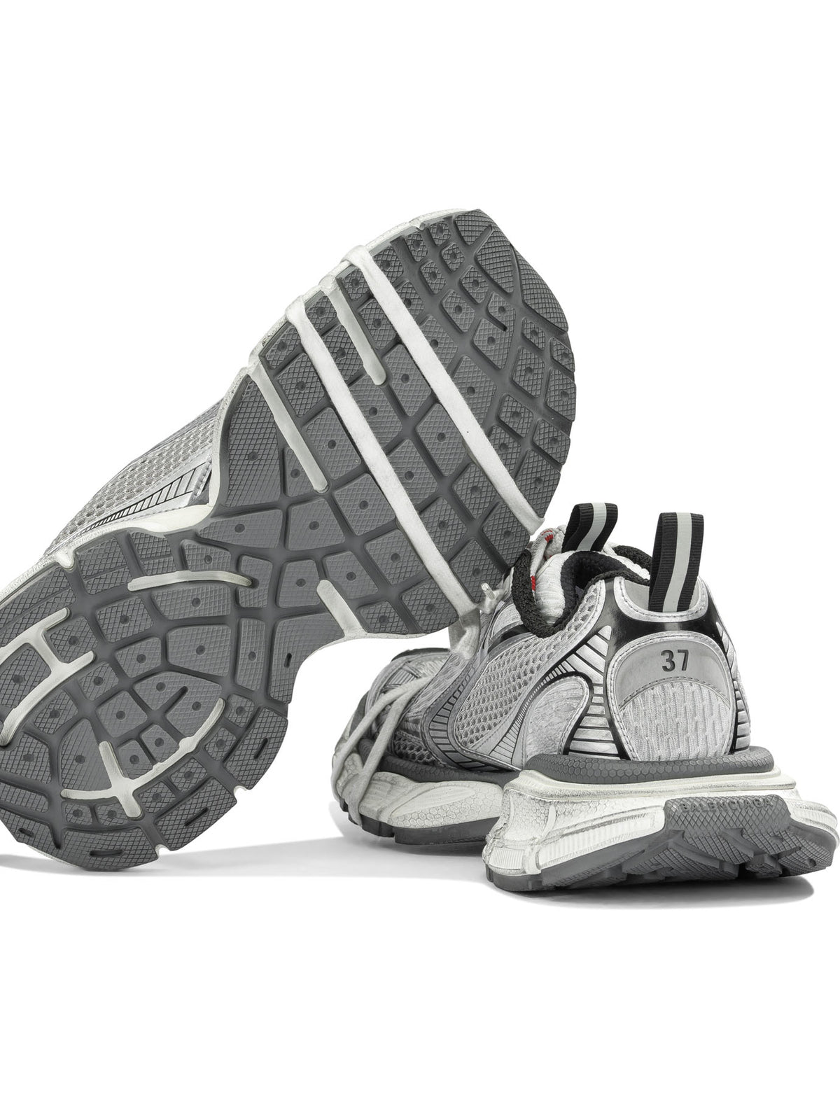Balenciaga "3XL" Low-Top Sneakers - Grey