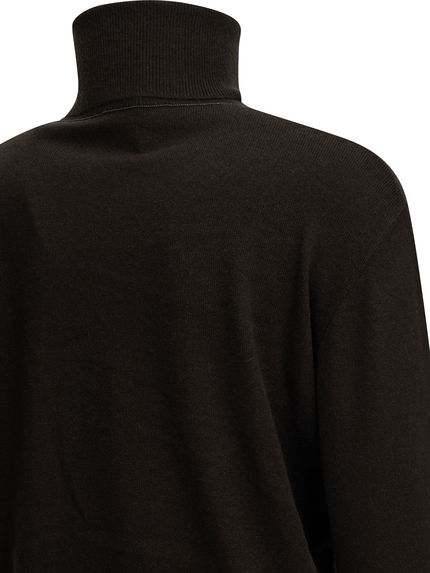 Brunello Cucinelli Cashmere turtleneck sweater - Brown