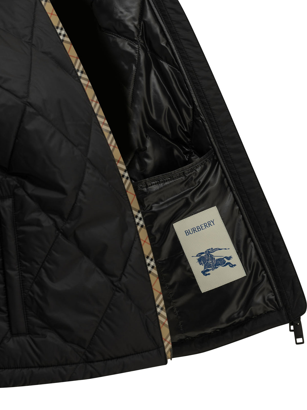 Burberry "Bramford" Quilted Jacket - Black