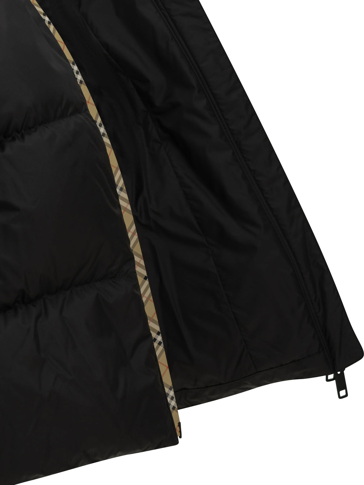 Burberry "Langdale" Short Down Jacket - Black