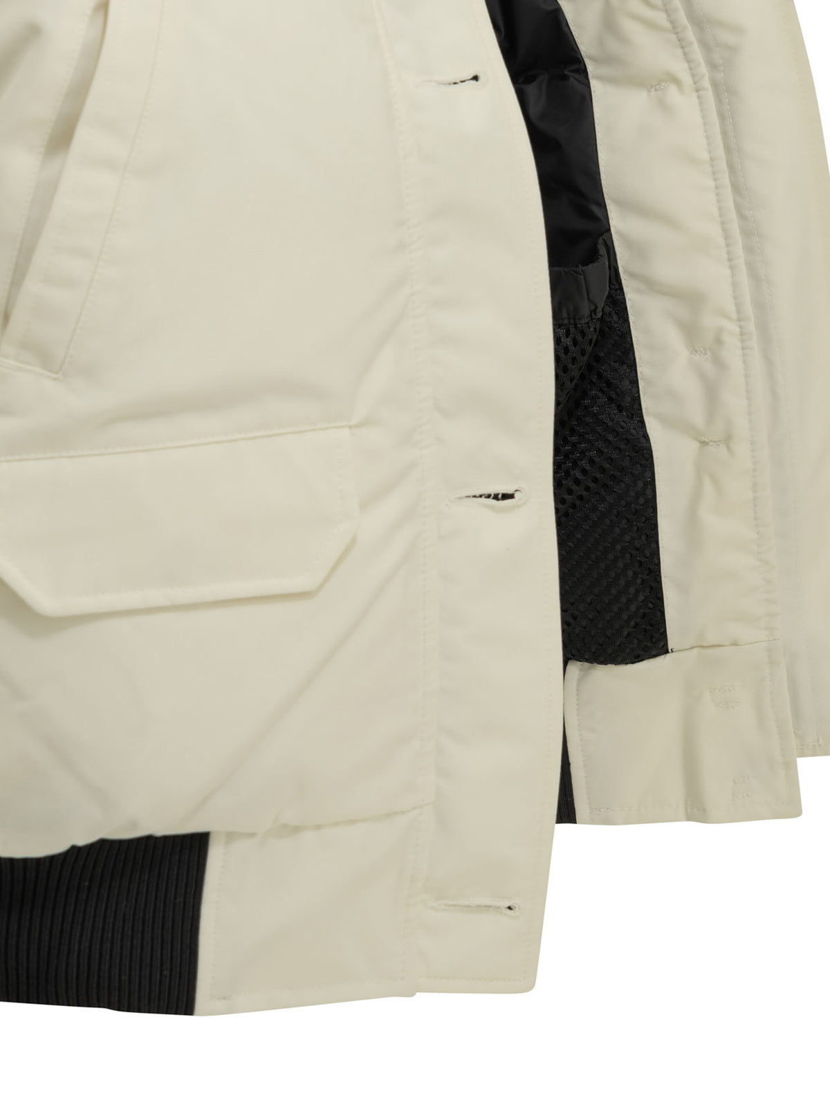 Canada Goose "Chilliwack" Short Down Jacket - White