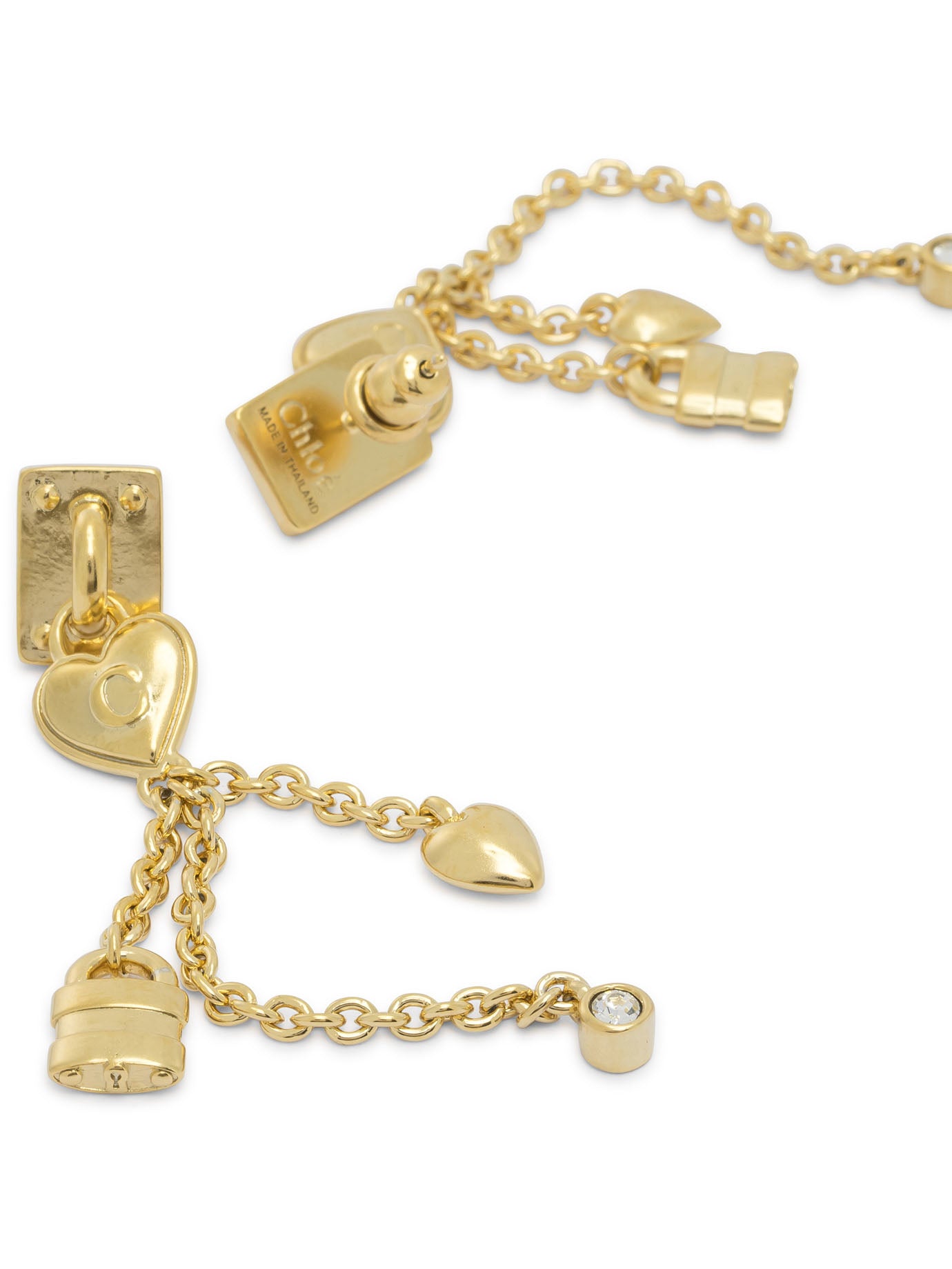 Chloé "Mini Paddington" earrings - Gold