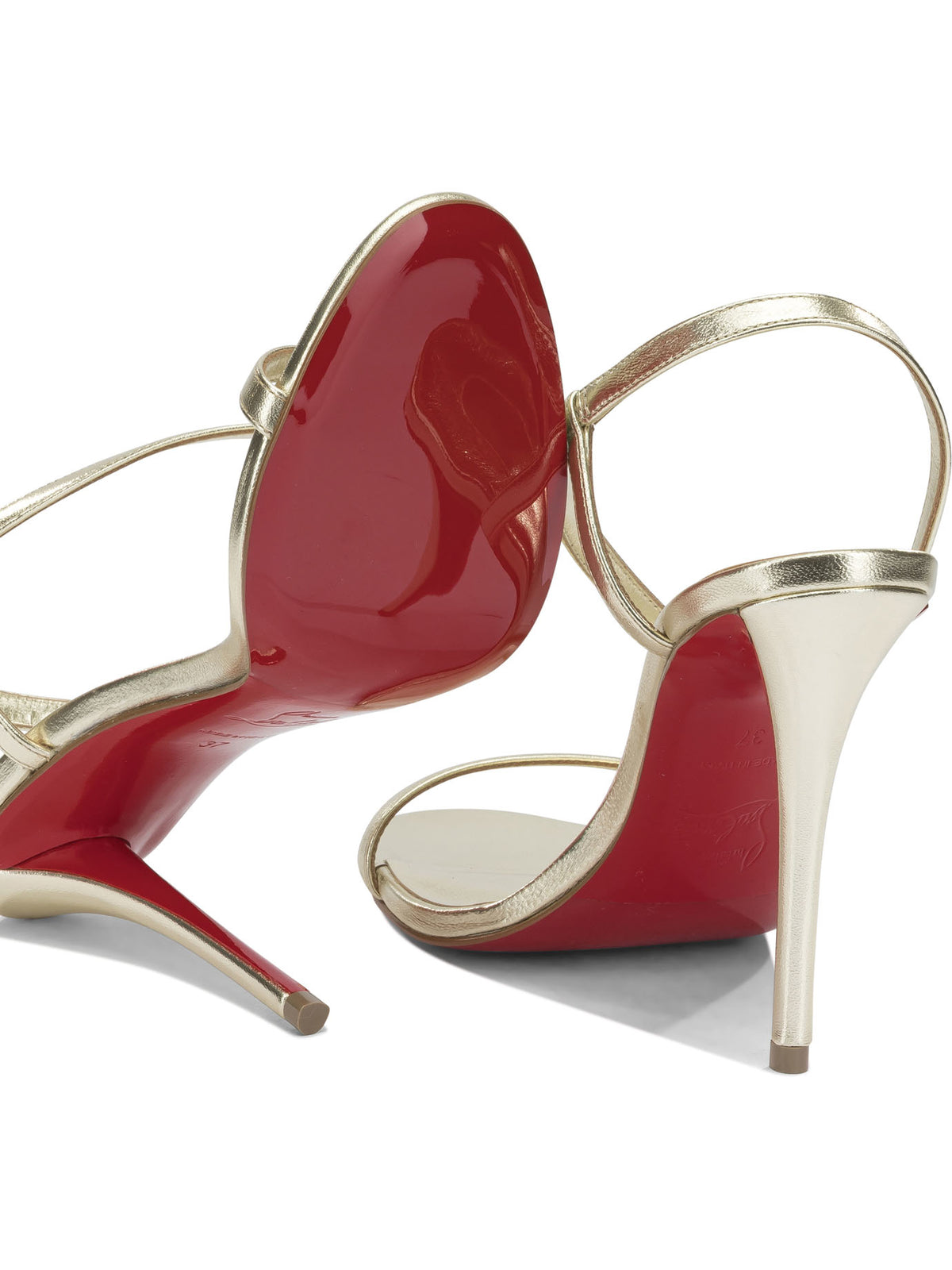 Christian Louboutin Sandals - Gold