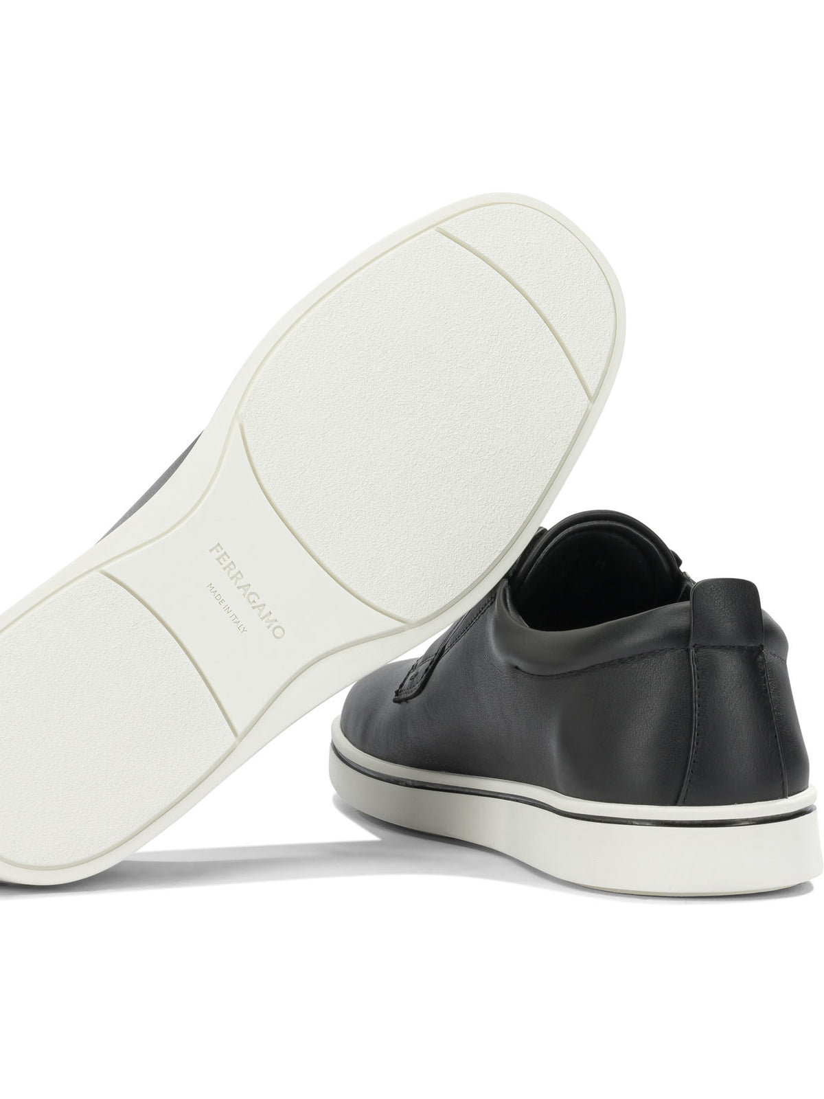 Ferragamo "Alfie" Slip-on - Black