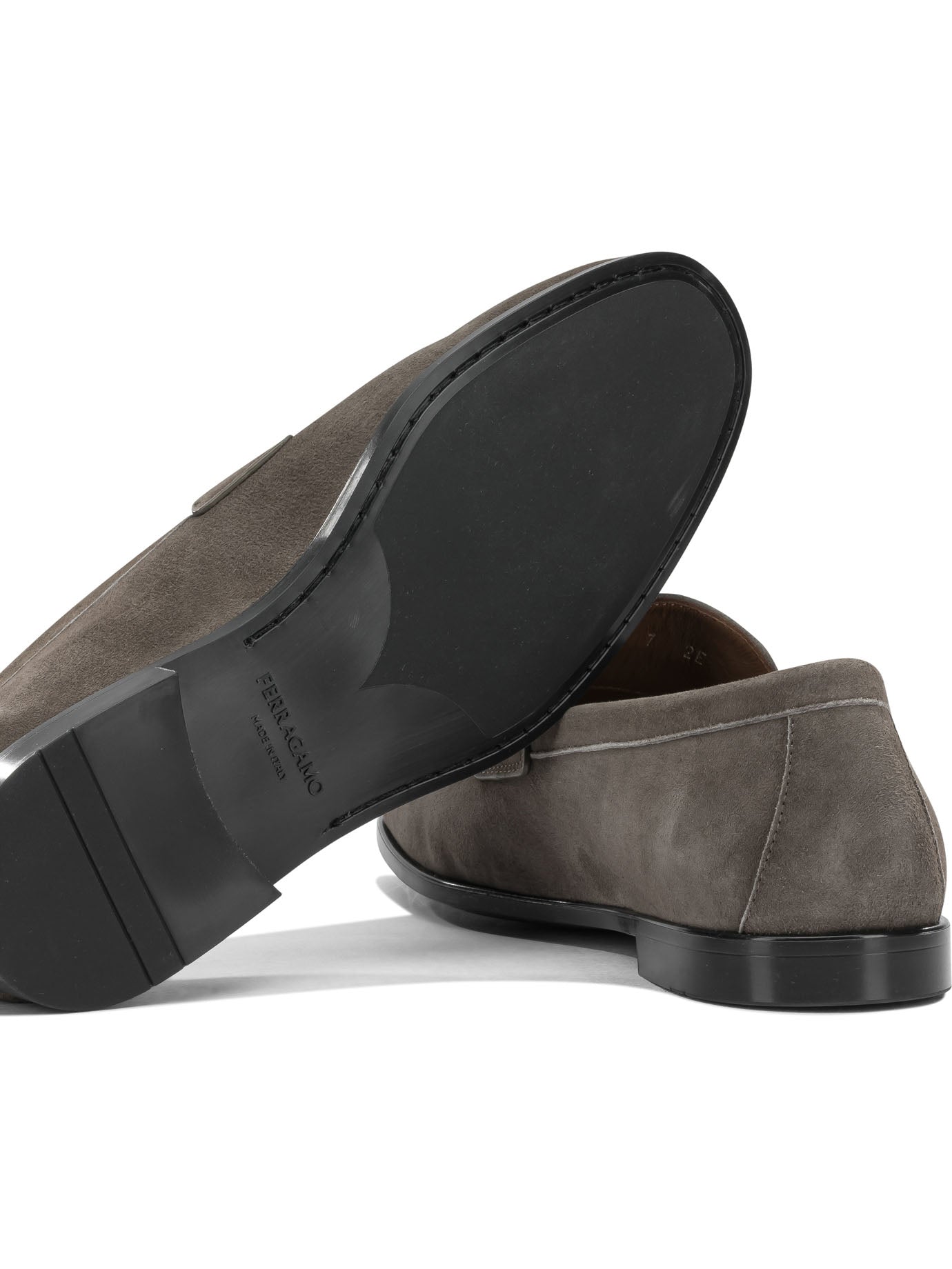 Ferragamo "Tiberio" moccasins - Brown