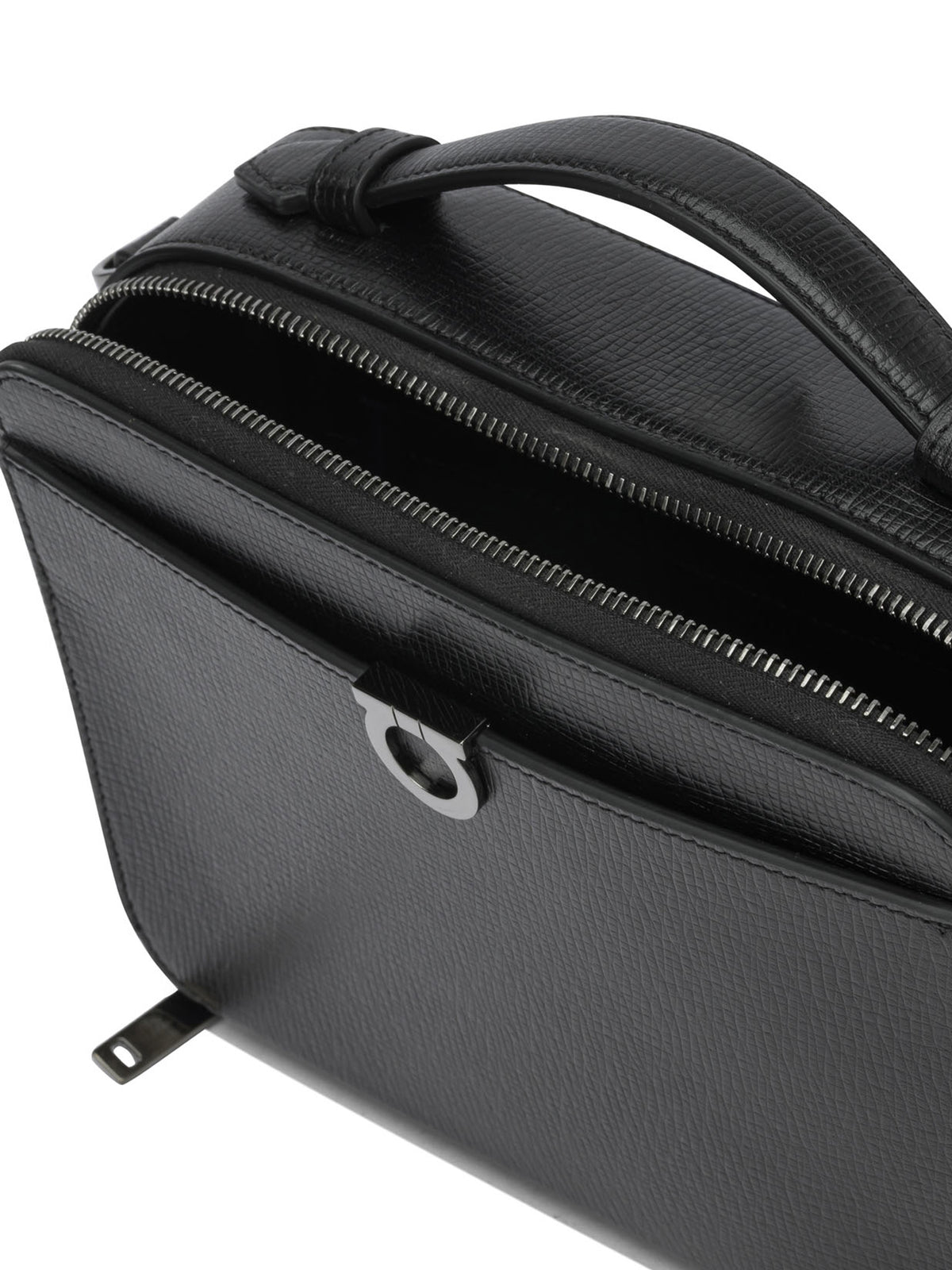 Ferragamo "Gancini" small crossbody bag - Black